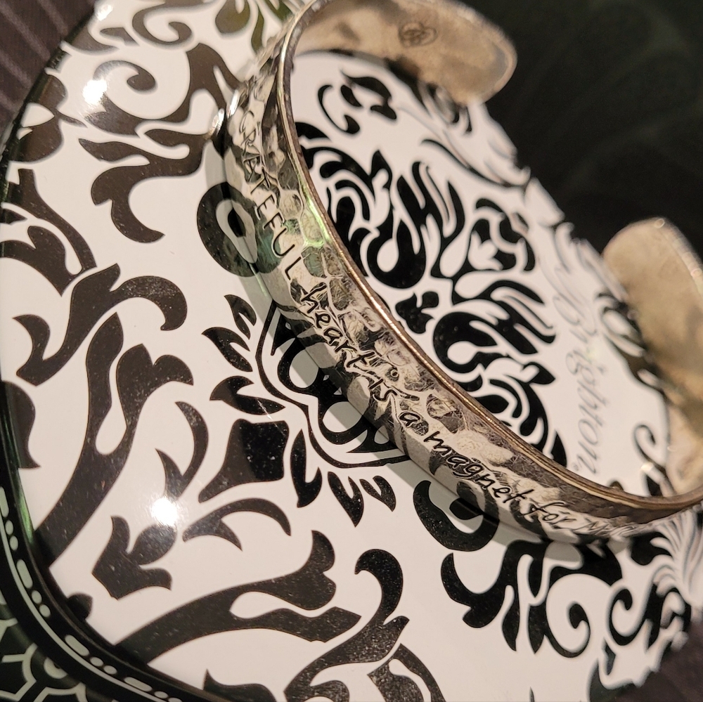 Elegant Silver Cuff Brighton Bracelet